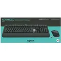 Produktbild: Logitech Tastatur/Maus Set USB,wireless,1000dpi MK540 sw