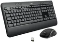 Produktbild: Logitech MK540 Advanced Funk Tastatur, Maus-Set Handballenauflage Deutsch, QWERTZ Schwarz
