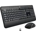 Produktbild: Logitech MK540 Tastatur und Maus Advanced wireless combo black QWERTZ DE