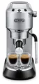 Produktbild: DeLonghi EC885.M Dedica Arte Siebträger Kaffeemaschine 15 bar 1300 W  Silber