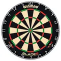 Produktbild: Darts - Blade 6 Dartscheibe - Professionelle Dartscheibe mit Stahlspitzenpfei...