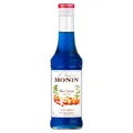 Produktbild: Monin Blue Curacao Sirup ohne alkohol ideal für Cocktails 250ml