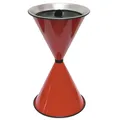 Produktbild: SZ Metall Standaschenbecher rot 29716