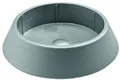 Produktbild: Hettich Fußkappe Ø60 mm silber Kunststoff, 1 Stück