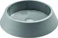 Produktbild: Hettich Fußkappe Ø60 mm silber Kunststoff, 1 Stück