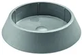 Produktbild: Hettich Fußkappe Ø60 mm silber Kunststoff, 1 Stück