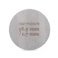 Produktbild: Normcore 58,5 mm Puck Sieb/Filter/Espresso-Siebträger Unteres Duschsieb/Kontaktsieb - Edelstahl 316