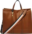 Produktbild: FOSSIL Leder Shopper Schultertasche Carmen Tote Brandy braun