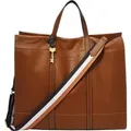 Produktbild: FOSSIL Leder Shopper Schultertasche Carmen Tote Brandy braun - Braun