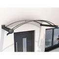 Produktbild: Gutta Bogenvordach BV/B 200 Anthrazit 200 cm x 90 cm x 30 cm