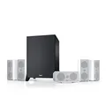 Produktbild: Teufel CONSONO 35 MK3 5.1 Set - Heimkino mit Micro-HiFi-Satelliten, Höhe Sprachverständlichkeit, Starker Subwoofer(optional kabellos) - Weiß