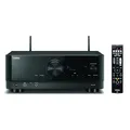 Produktbild: Yamaha Receiver RX-V4A – Netzwerk-Receiver mit MusicCast Surround-Sound, Gaming spezifischen Funktionen und Voice Control Systemen – Allround-Talent mit 5.2 Kanälen,schwarz
