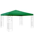 Produktbild: Quick Star Pavillon-Ersatzdach Ersatzdach Rankpavillon 3x3m Grün, 260 g/m², 300 x 300 cm, Mit Dachentlüftung