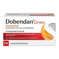 Produktbild: Dobendan® Direkt Zuckerfrei Flurbiprofen 8,75 mg Lutschtabletten · 24 St · PZN 1