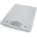 Produktbild: Page Comfort 300 slim, digitale Küchenwaage, silber, Gewicht bis zu 10 kg (1-g-genau), Haushaltswaage mit Sensor-Touch, elektronische Waage inkl.