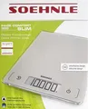 Produktbild: Soehnle Digital-Küchen-Waage Page Comfort 300 Slim bis 10-Kg Silber Grau NEU