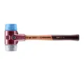 Produktbild: Gummihammer HALDER SIMPLEX Schonhammer Ø 60 mm TPE-soft blau / TPE-mid grau