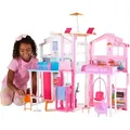 Produktbild: Barbie Puppenhaus Barbie Haus Traumvilla DLY32 rosa