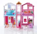 Produktbild: Mattel DLY32 Barbie 3 Etagen Stadthaus Puppenhaus Spielzeug 41 x 18 x 74.5 cm