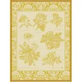 Produktbild: Le Jacquard Français Geschirrtuch Jardins des Roses Golden 60x80 cm Baumwolle