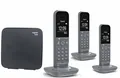 Produktbild: Gigaset CL390HX Trio SET VoIP Schnurloses Telefon Festnetztelefon DECT Antrazit