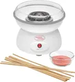 Produktbild: Clatronic Zuckerwatten-Maker | Süße Leckereien für jede Party | Zuckerwattemaschine mit Quarz-Heizelement | Große Zuckerwattenschale | Transparenter Spritzschutz | inkl. Messlöffel | ZWM 3478