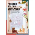 Produktbild: Folia Malvorlage Fensterbilder Vorlagen Cosy Winter, 8 Stück weiß