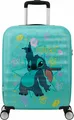 Produktbild: American Tourister Trolley Wavebreaker Disney Spinner 55 / 20 TSA Disney FL Stitch Flower türkis