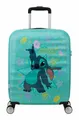 Produktbild: American Tourister Wavebreaker Disney - Kinderkoffer Stitch Flower 55 x 40 x 20 cm - Hartschalen Kabinentrolley passend für die meisten Airlines inkl. Ryanair und EasyJet - TSA-Schloss - 36 L
