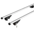 Produktbild: MENABO Relingträger Aluminium BRIO 120cm Dachträger Gepäckträger Alu 90 kg NEU