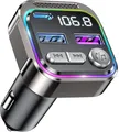 Produktbild: GizmoVine FM Bluetooth Autoübertragung, Freisprechkit Telefon, USB C QC PD 36