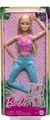 Produktbild: Barbie Made-to-Move-Modepuppe, blond mit abnehmbarem Sportoberteil und Hose, ...