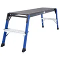 Produktbild: KRAUSE Arbeitsplattform MONTO StepTop blau 2 Stufen 41,0 x 110,0 cm