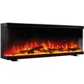Produktbild: Kaminio Elektrokamin LEA 3in1 Kamin Panorama Heizung 3D-Effekt 12 Flammen 36 Zoll