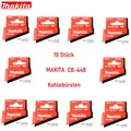 Produktbild: 10 X Stück Makita® Kohlebürsten orginal  CB-448 Makita DHP482 DDF482 196854-2