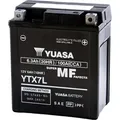 Produktbild: 12V 6Ah 100A Yuasa YTX7L / YTX7L-BS AGM Motorradbatterie