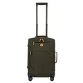 Produktbild: Bric's Erweiterbarer Cabin Trolley, X-Collection, Handgepäckkoffer mit 4 Doppelrädern, Strapazierfähig und Ultraleicht, Größe: 36x55x23 cm, Olive