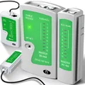 Produktbild: Kabeltester RJ45 RJ11 LAN Kabel Tester Patchkabel Netzwerkkabel Werkzeug  Retoo