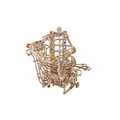 Produktbild: 70177 - UGEARS Modellbausatz Murmelbahn mit Spiralaufzug, 266...