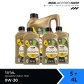 Produktbild: Total Quartz Ineo FDE 0W-30 ACEA C2 Ford Jaguar Motoröl 5+4 Liter = 9 Liter