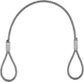 Produktbild: EUROLITE Stahlseil (FC) 400x3mm silber ohne Verbinder (58010418)