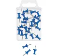 Produktbild: WEDO Pinnnadel 20 Pinnnadeln in Diabolo-Form - blau, Nadellänge = 1,1 cm