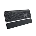 Produktbild: Logitech MX Keys S Plus kabellose Tastatur, Low Profile, Fluid Quiet Typing, Programmable, Backlighting, Bluetooth, Rechargeable, für Windows PC/Linux/Chrome/Mac- Graphit, Deutsches QWERTZ-Layout