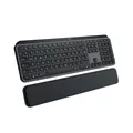 Produktbild: Logitech MX Keys S Plus Graphite + MX Palm Rest (Handballenauflage), USB-C/A,...