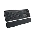 Produktbild: Logitech MX Keys S Plus Graphite + MX Palm Rest (Handballenauflage), USB-C/A,...