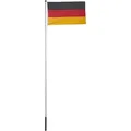 Produktbild: Dema - Fahnenmast Flaggenmast Fahnenstange Deutschland 6,10m em wm Fahne Flagge Fußball