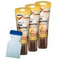 Produktbild: 3x Molto Holz-Fein-Spachtel Weiß 400 g mit Metallspachtel
