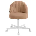 Produktbild: SONGMICS Schminkstuhl, Bürostuhl, Teddy-Fleece-Oberfläche OBGB35027K101