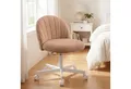 Produktbild: SONGMICS Bürostuhl Homeoffice-Stuhl, Schminkstuhl aus Fleece, Schreibtischstuhl, Schaumstoffpolsterung, höhenverstellbar, für Arbeitszimmer