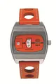 Produktbild: UMF Ruhla Herrenuhr Automatik Scheibenuhr Limited Orange 1434-4